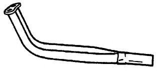 Труба выхлопного газа AKS DASIS SG32104