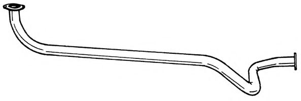 Труба выхлопного газа AKS DASIS SG25185