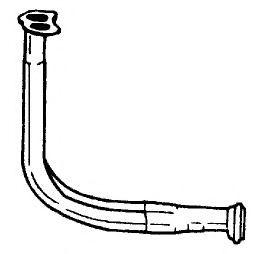 Труба выхлопного газа AKS DASIS SG25114