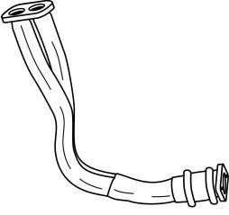 Труба выхлопного газа AKS DASIS SG13160