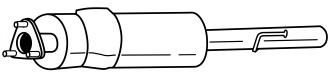 Сажевый / частичный фильтр, система выхлопа ОГ AKS DASIS SG12348