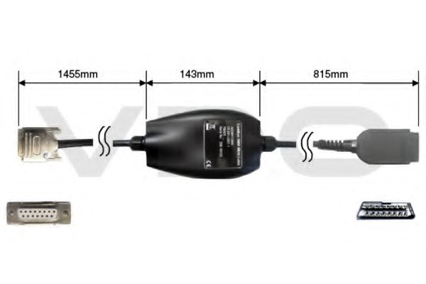 Кабель шины CAN, прибор самодиагностики VDO A2C59512985