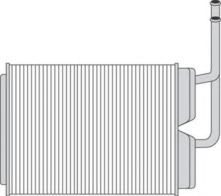 Теплообменник, отопление салона MAGNETI MARELLI 350218292000