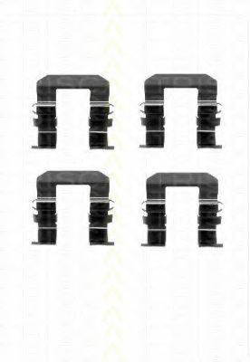 Комплектующие, колодки дискового тормоза OEMparts 24202