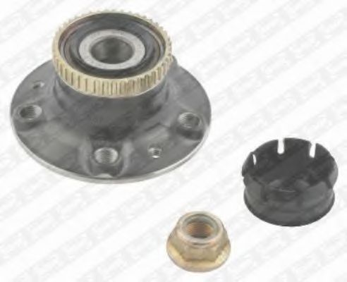 Комплект подшипника ступицы колеса SNR R155.47