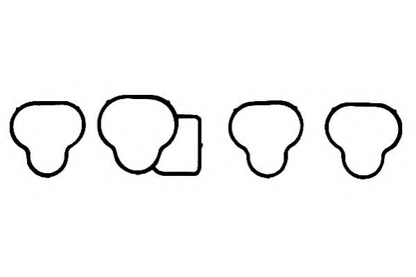 Комплект прокладок, впускной коллектор PAYEN JD5245