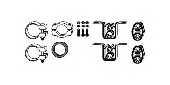 Монтажный комплект, система выпуска WALKER 18964