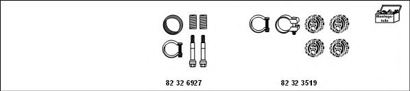 Система выпуска ОГ HJS MT-Peu107