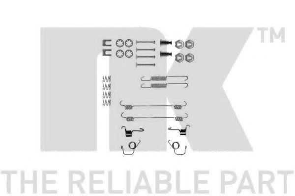 Комплектующие, тормозная колодка NK 7999617