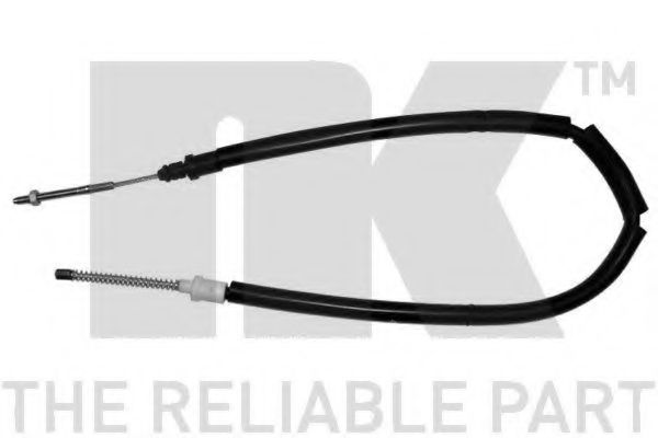 Трос, стояночная тормозная система GEMO 444044