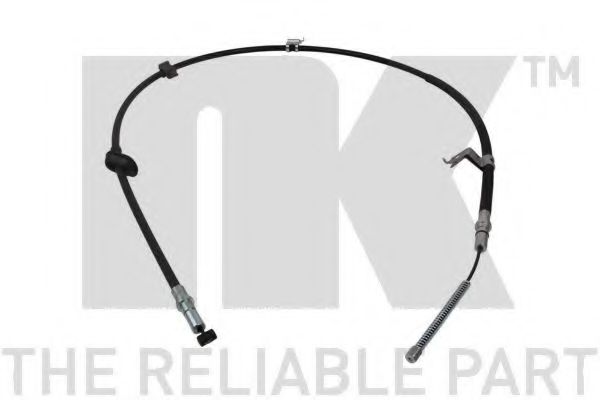 Трос, стояночная тормозная система NK 902639