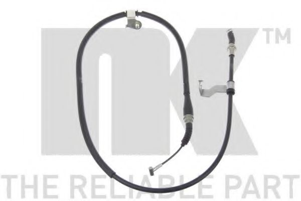 Трос, стояночная тормозная система METZGER 170688