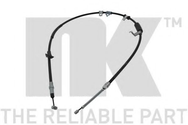 Трос, стояночная тормозная система NK 904027