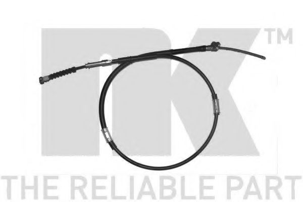 Трос, стояночная тормозная система NK 9045138