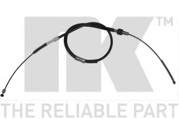 Трос, стояночная тормозная система GEMO 443224