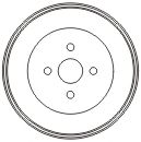 Тормозной барабан MAPCO 35590
