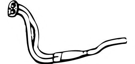 Труба выхлопного газа FONOS 1010