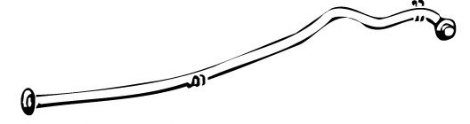 Труба выхлопного газа FONOS 07556