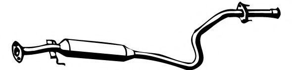 Средний глушитель выхлопных газов FONOS 615282