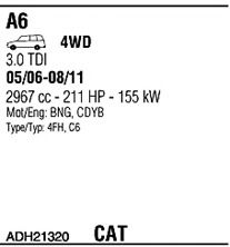 Система выпуска ОГ FONOS ADH21320