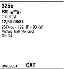 Система выпуска ОГ FONOS BW32501