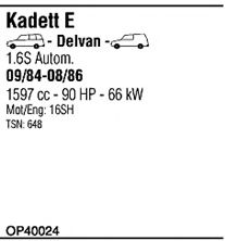 Система выпуска ОГ FONOS OP40024