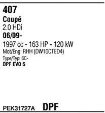 Система выпуска ОГ FONOS PEK31727A