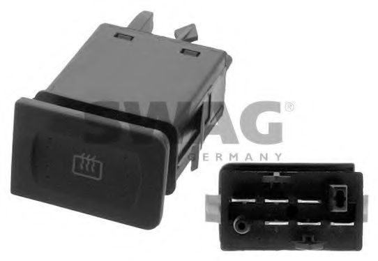 Выключатель, обогреватель заднего стекла SWAG 30 93 8627