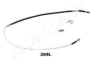 Трос, стояночная тормозная система JAPANPARTS BC-269L