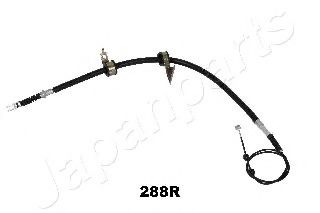 Трос, стояночная тормозная система JAPANPARTS BC-288R