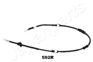 Трос, стояночная тормозная система JAPANPARTS BC-592R