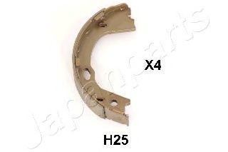 Комплект тормозных колодок, стояночная тормозная система JAPANPARTS GF-H25AF