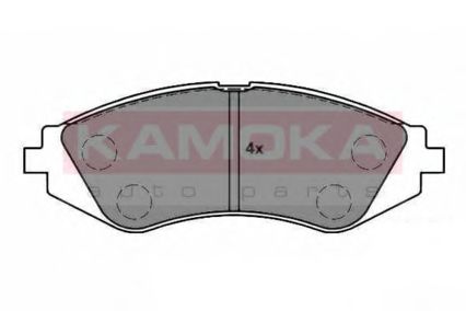 Комплект тормозных колодок, дисковый тормоз KAMOKA JQ1012232