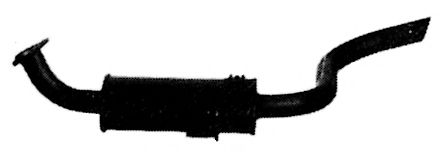 Глушитель выхлопных газов конечный BOSAL 210767