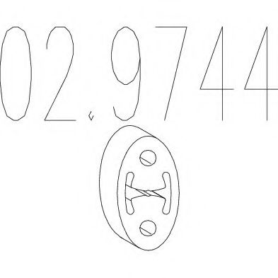 Буфер, глушитель MTS 02.9744