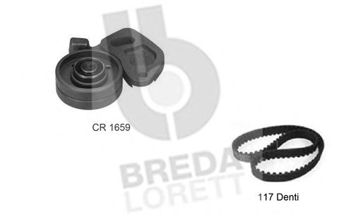 Комплект ремня ГРМ BREDA  LORETT KCD0276