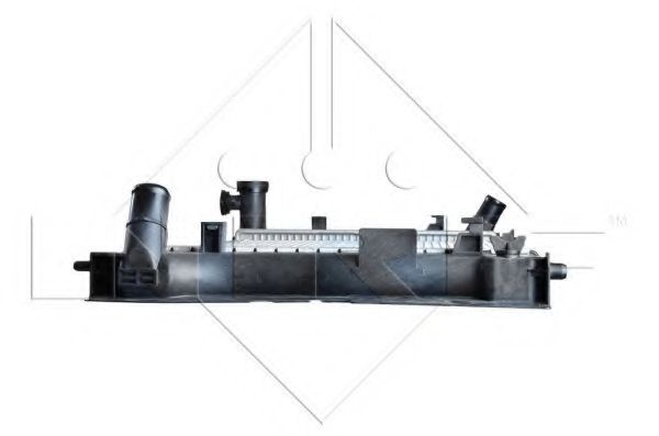 Радиатор, охлаждение двигателя NRF 53373