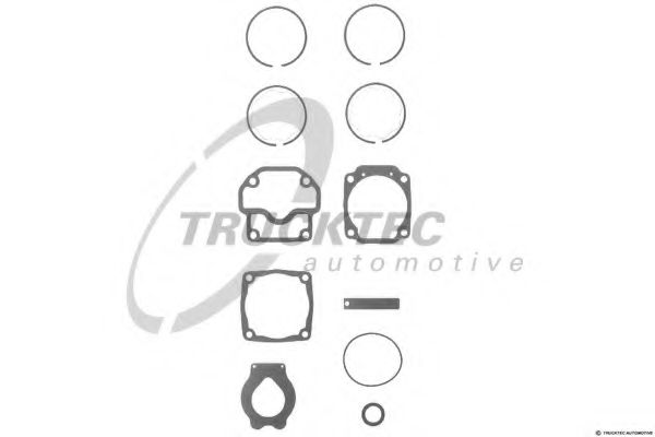 Ремкомплект, компрессор TRUCKTEC AUTOMOTIVE 0143008