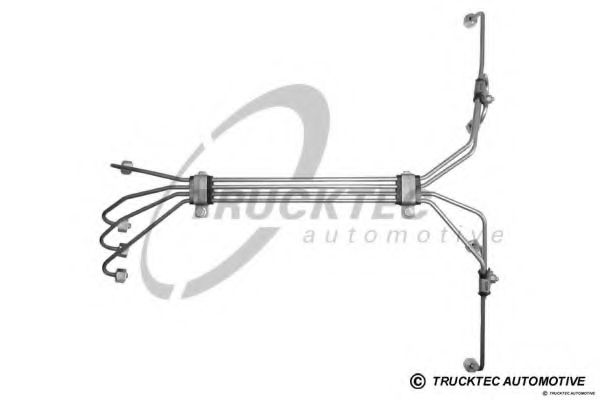 Комплект трубопровода высокого давления, система впрыска TRUCKTEC AUTOMOTIVE 01.13.157