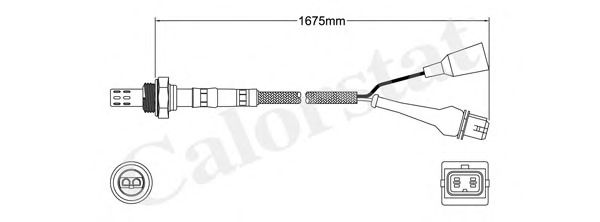Лямбда-зонд CALORSTAT by Vernet LS130020