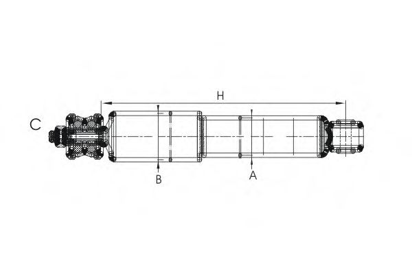 Амортизатор SCT Germany Z 1952