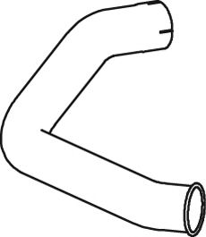 Труба выхлопного газа DINEX 21634