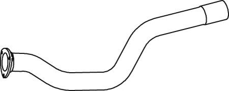 Труба выхлопного газа DINEX 54261