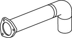 Труба выхлопного газа DINEX 69144