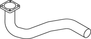 Труба выхлопного газа DINEX 21220