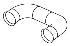 Труба выхлопного газа DINEX 68500