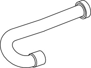 Труба выхлопного газа DINEX 68280