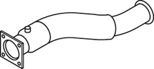 Труба выхлопного газа DINEX 81247