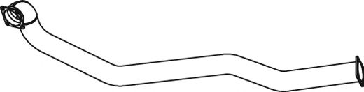 Труба выхлопного газа DINEX 64294