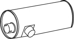 Средний / конечный глушитель ОГ DINEX 18333